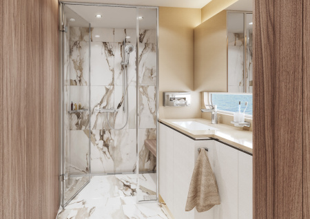 Двойной крючок Hansgrohe AddStoris 41755000 хром